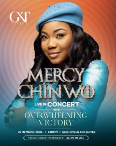 Mercy Chinwo live in concert Lagos