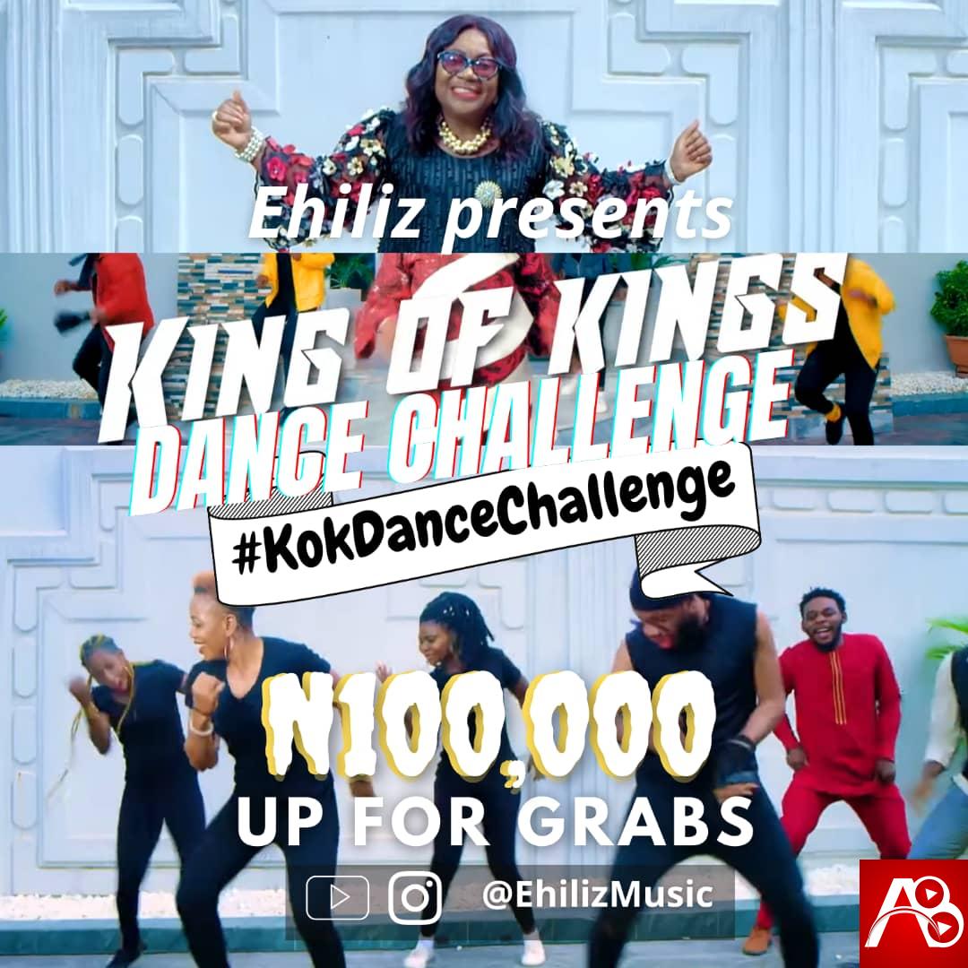 Enter The King Of Kings Dance Challenge with Ehiliz & Win Prizes Worth N100,000