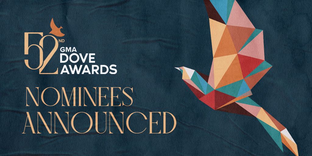 Nominees Announced For 52nd Annual GMA Dove Awards