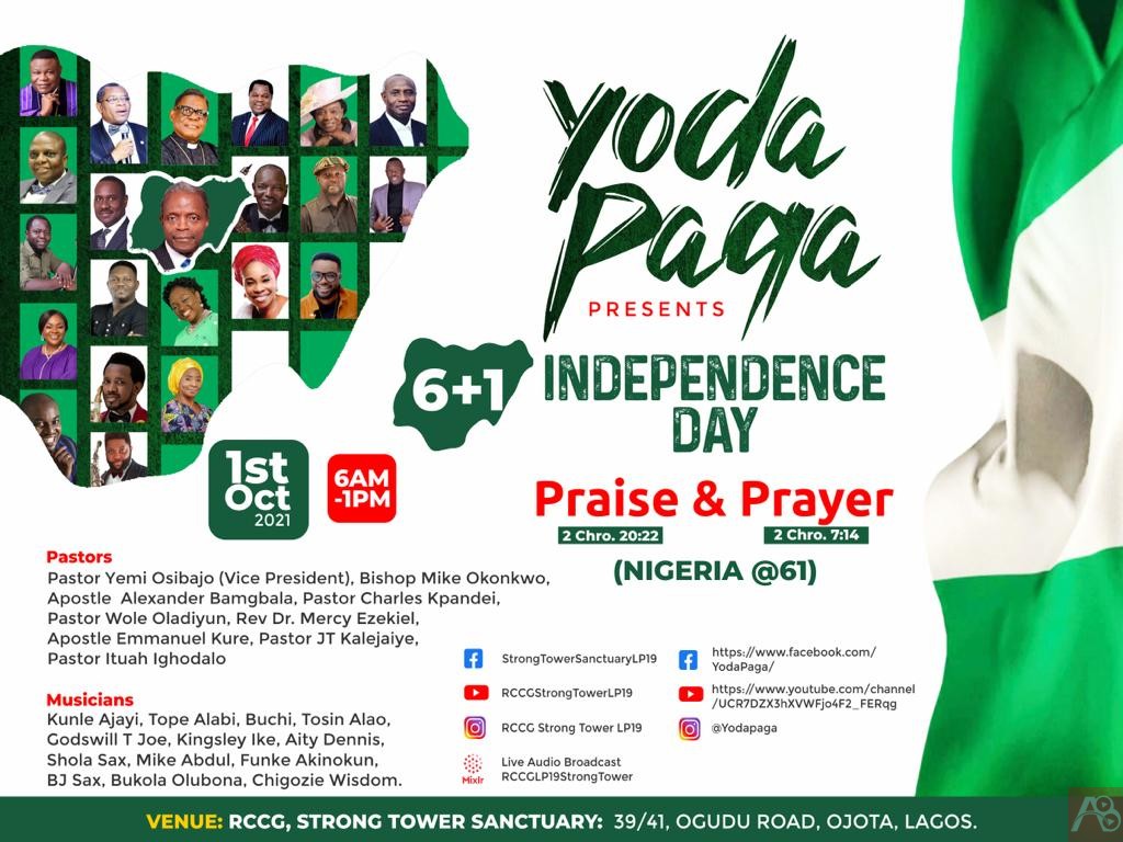 Osibanjo, Okonkwo, Tope Alabi, Mike Abdul, BJ Sax, Kunle Ajayi, others for Yoda Paga