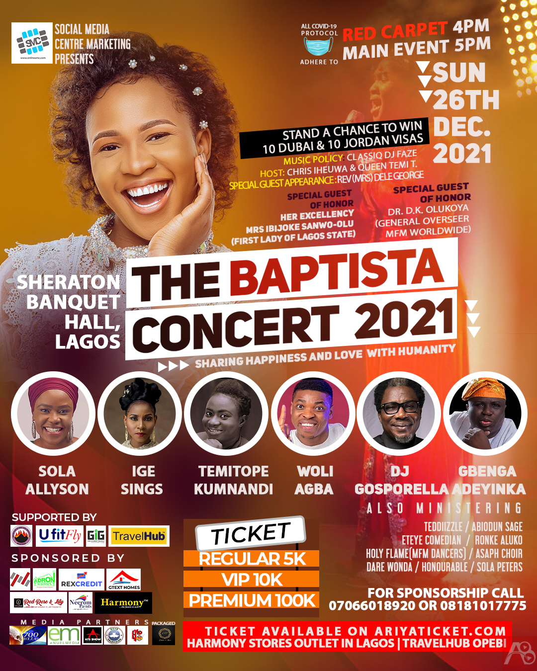 Baptista Set To Host The Baptista Concert 2021