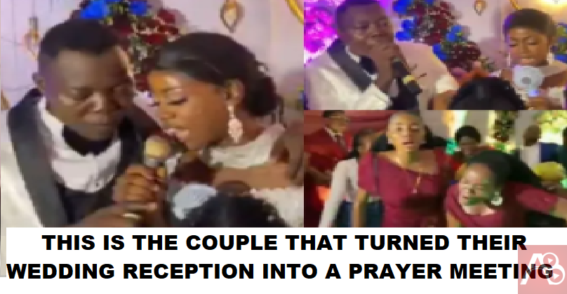 Nigerian Couple Turn Their Wedding Reception Into A Prayer Crusade In Anambra