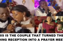 Nigerian Couple Turn Their Wedding Reception Into A Prayer Crusade In Anambra