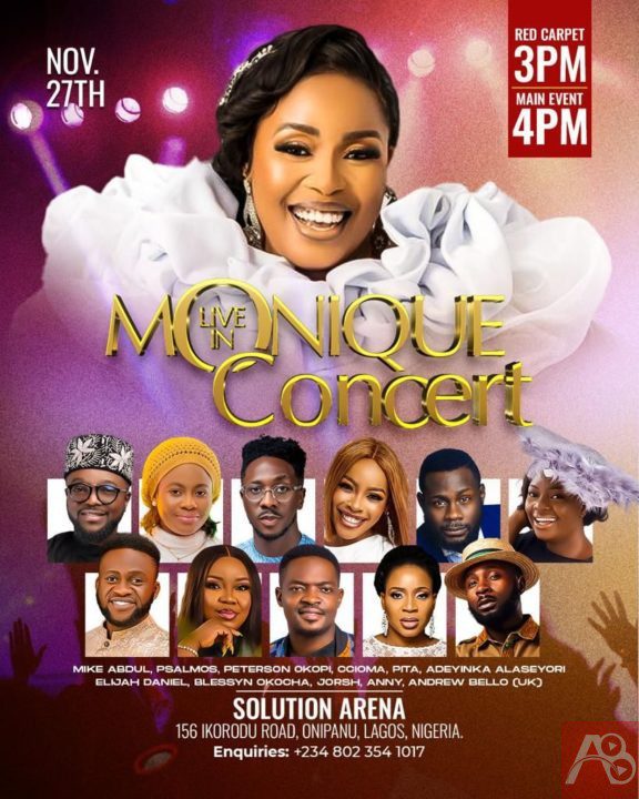 [NEWS]: Monique Live in Concert