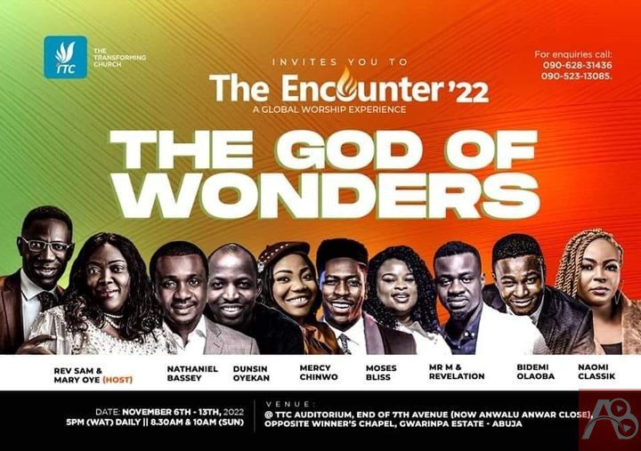 The Global Worship Experience ‘’The Encounter 2022’’ Is Here Again